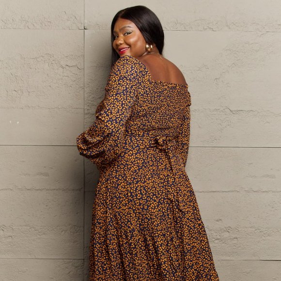 Hailey & Co Wild One Animal Printed Maxi Dress - Picture 8 of 10